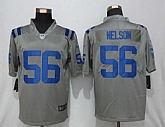 Nike Indianapolis Colts 56 Nelson Vapor Untouchable Nike Gray Inverted Legend Jersey,baseball caps,new era cap wholesale,wholesale hats